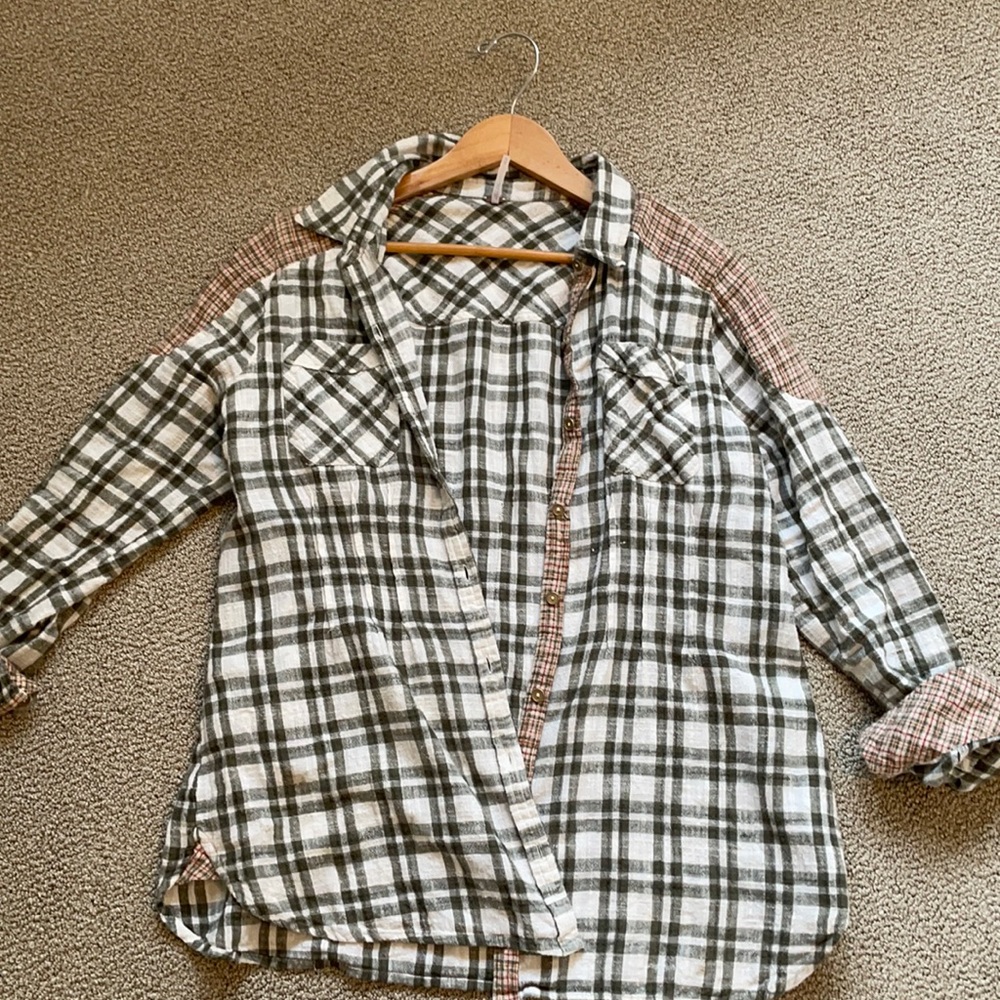 Vintage Free People Plaid